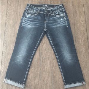 Silver Jeans Cropped Jeans